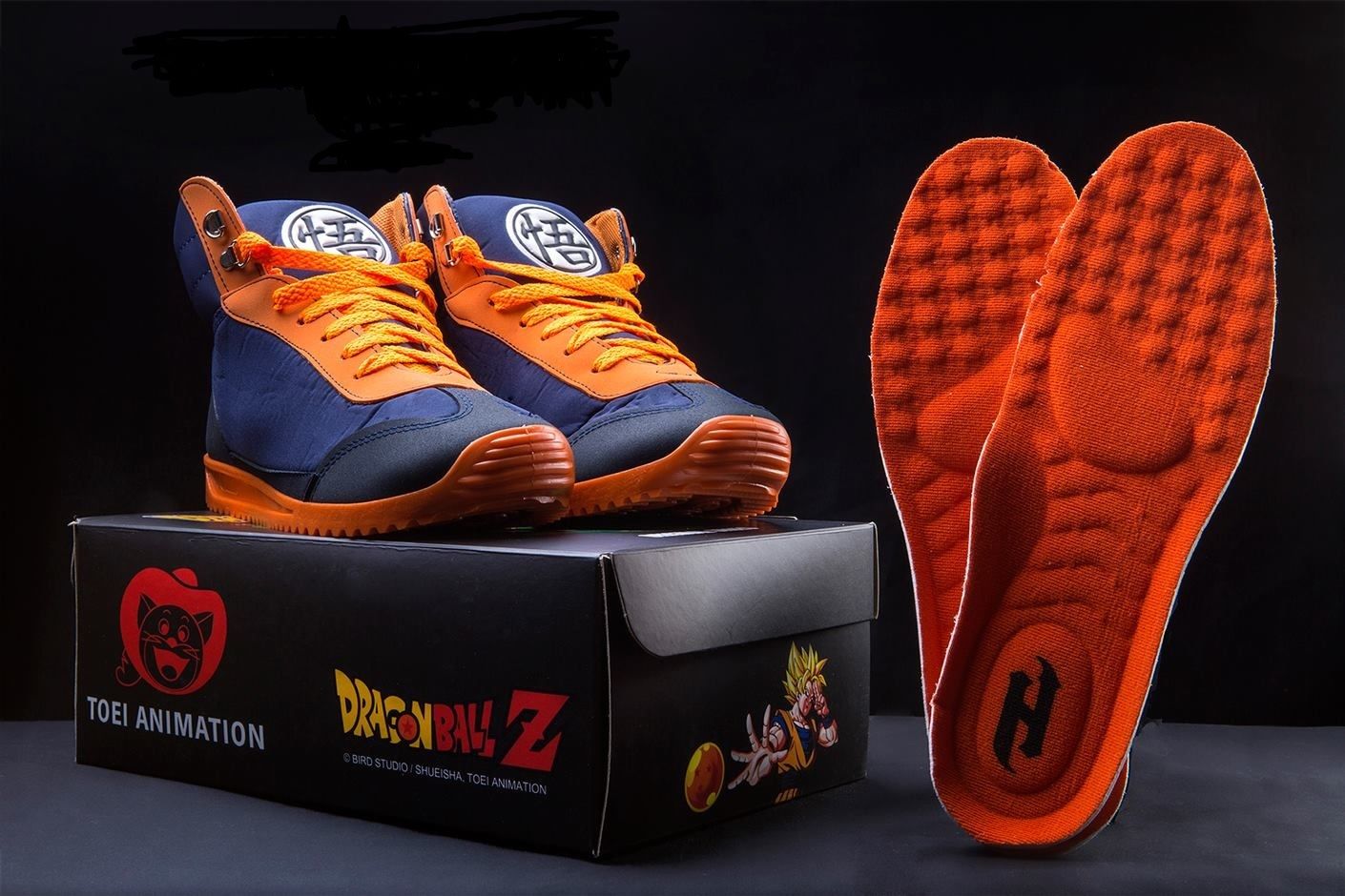 Dragon Ball Z Shoes Jordans : Dragon Ball Z Shoes Custom Goku Nike Air Jordan Sneakers 