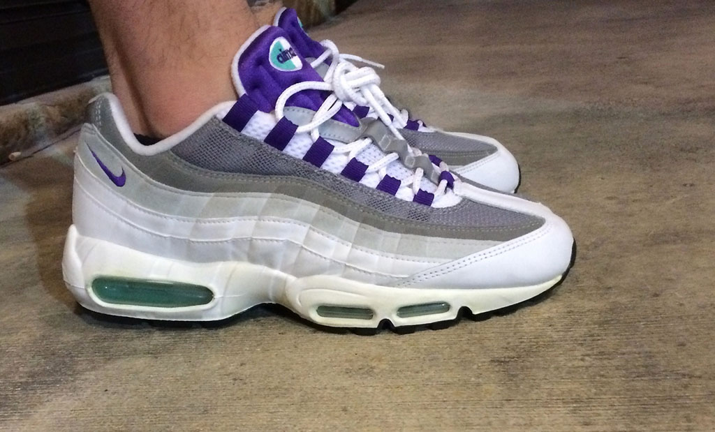 Fornastyy wearing the Nike Air Max 95