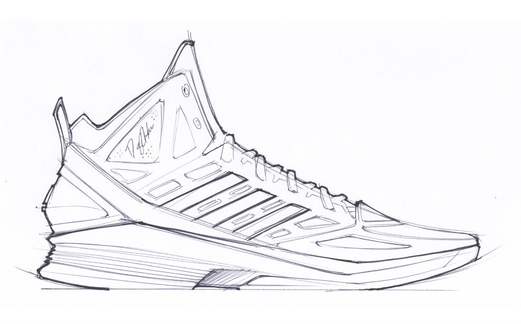Sketch Work // adidas D Howard Light (3)