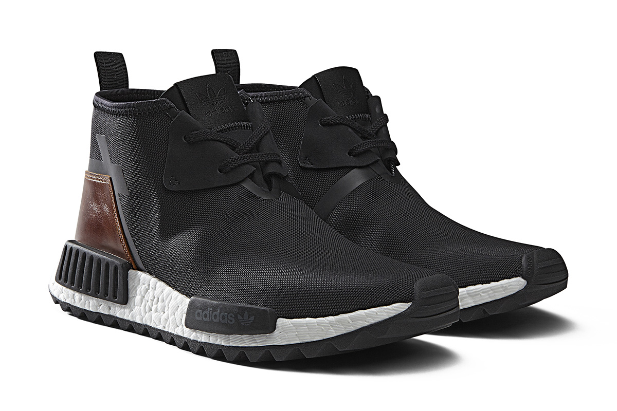 black nmd trainers