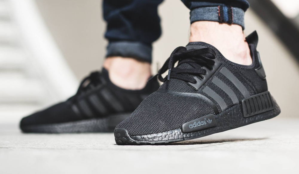 adidas nmds mens all black