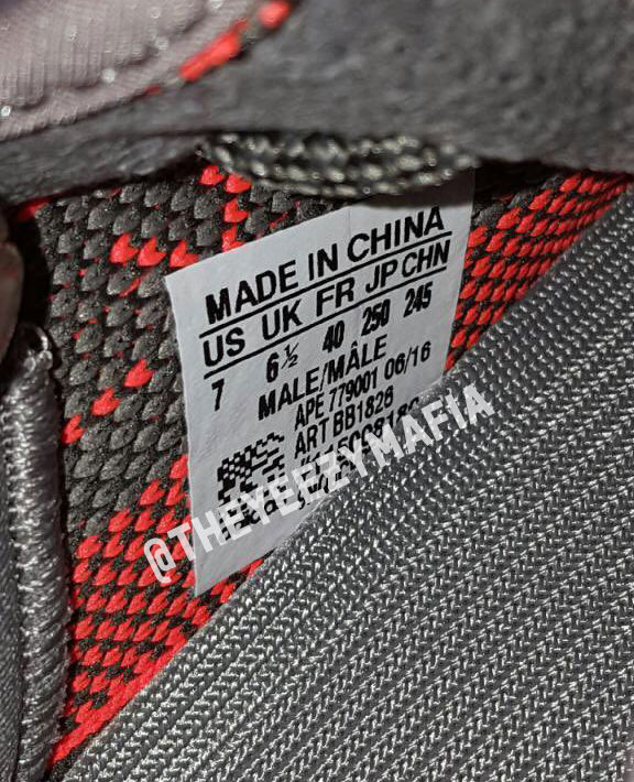 2017 ADIDAS YEEZY BOOST 350 v2 KANYE WEST BRED CORE