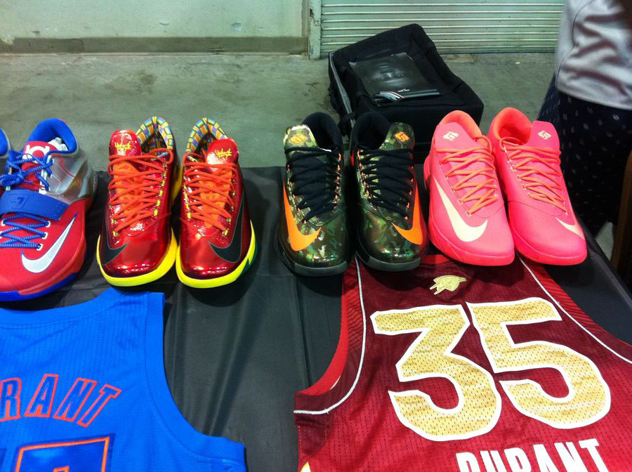 Randy Williams Displays Rare Nike KD Shoes (2)