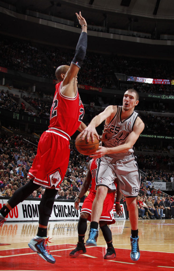 Nando De Colo wearing adidas Rose 3.5 Year of the Snake