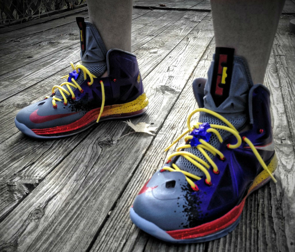Nike LeBron X The Evolution of NERF by Mache Custom Kicks (2)
