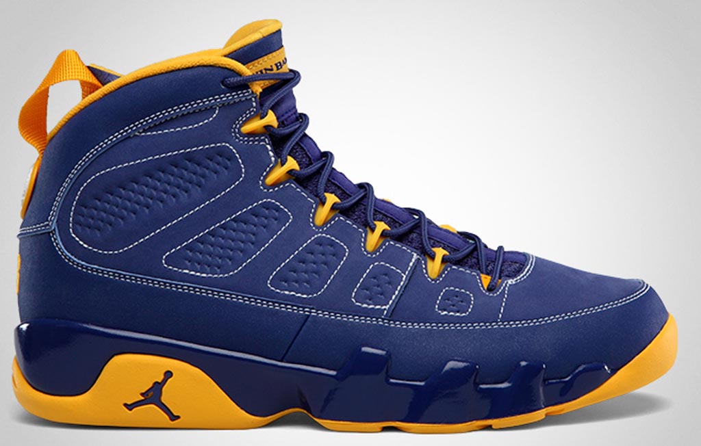 multicolor jordan 9s