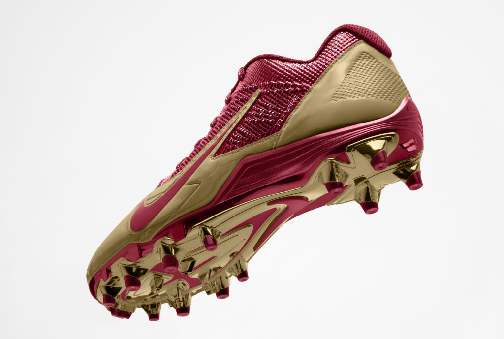Nike Alpha Pro Cleats for San Francisco 49ers (3)