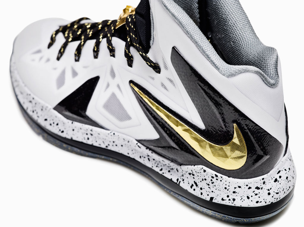 Nike LeBron X PS Elite+ White Gold (4)