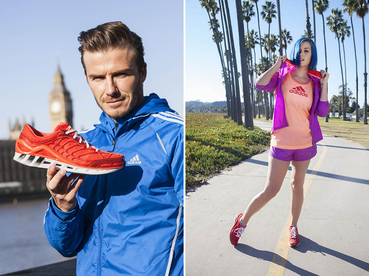 David Beckham & Katy Perry for adidas ClimaCool Seduction