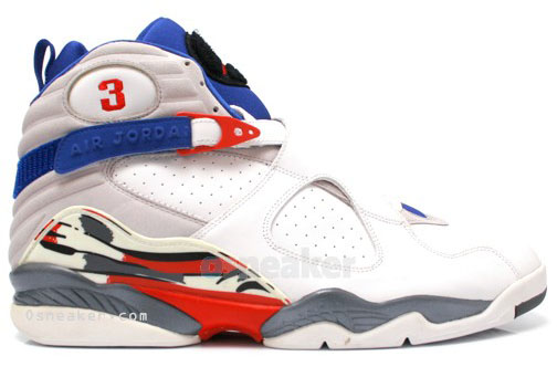 Quentin Richardson wearing Air Jordan VIII 8 Los Angeles Clippers Home PE (2)
