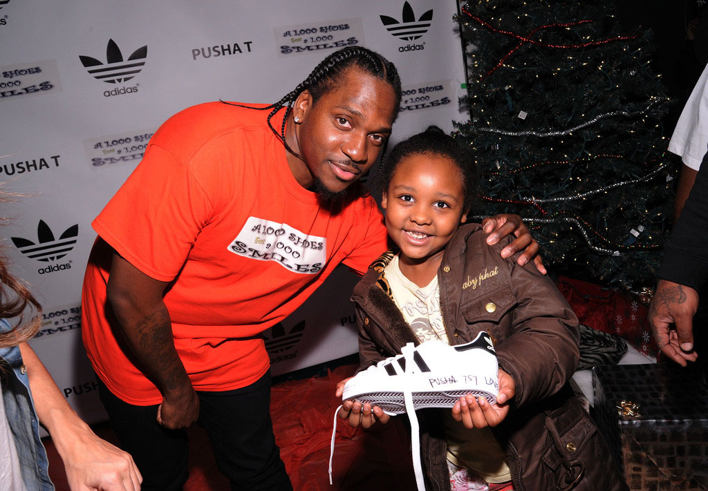 adidas Sponsors Pusha T 1000 Shoes for a 1000 Smiles Event (9)