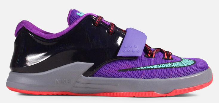 Nike KD VII 7 PS Purple Bleached Turquoise Hyper Grape Magnet Grey (1)