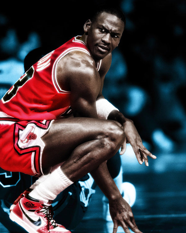 RareInk x NBA Photo Art // Michael Jordan