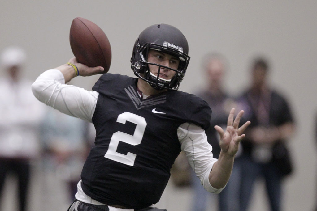 Johnny Football Wears Nike for NFL Pro Day (5)
