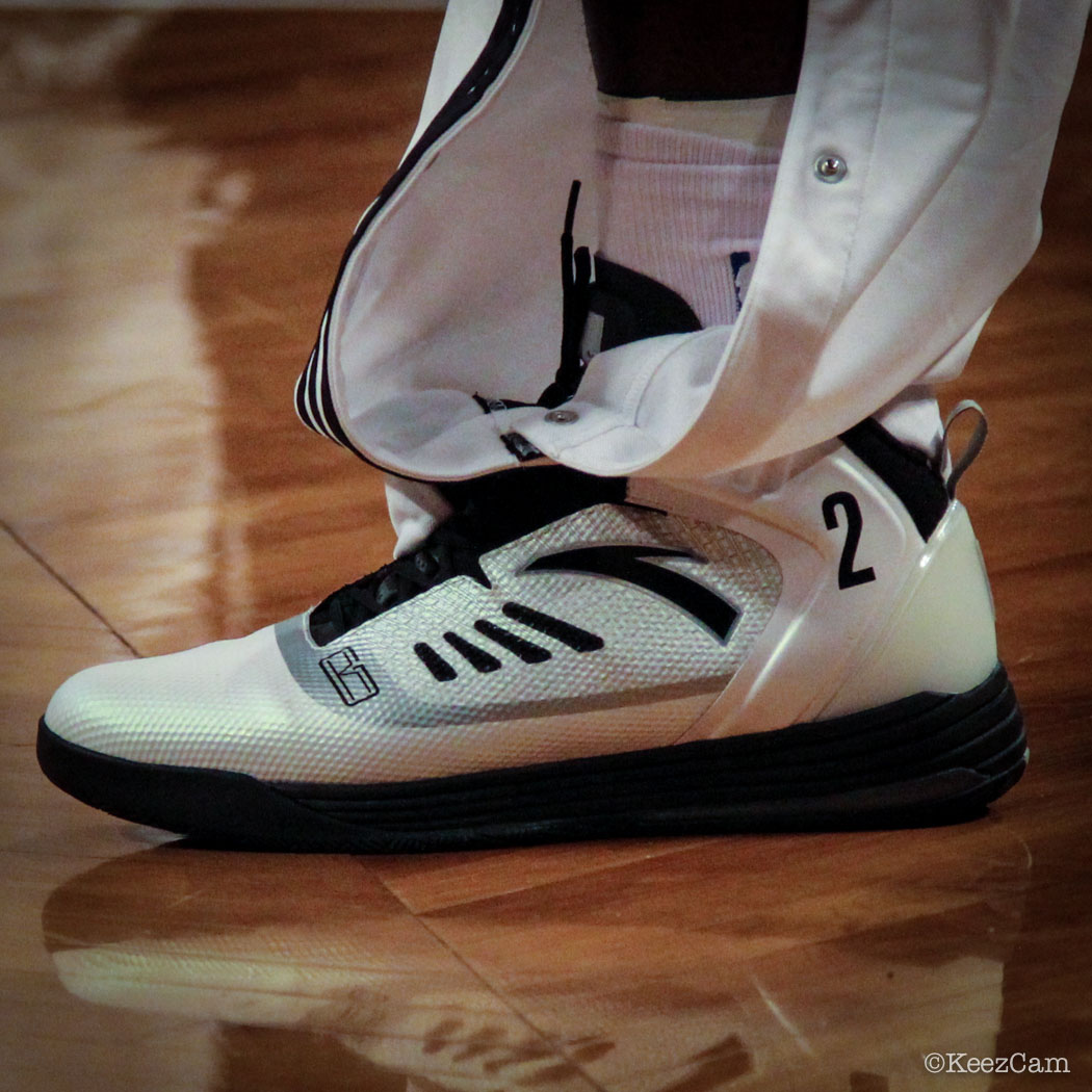 SoleWatch // Up Close At Barclays for Nets vs Clippers - Kevin Garnett wearing ANTA KG
