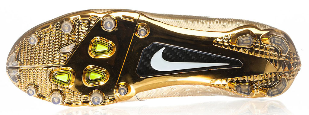 Nike Elite11 Vapor Talon Elite Cleats - Gold (3)