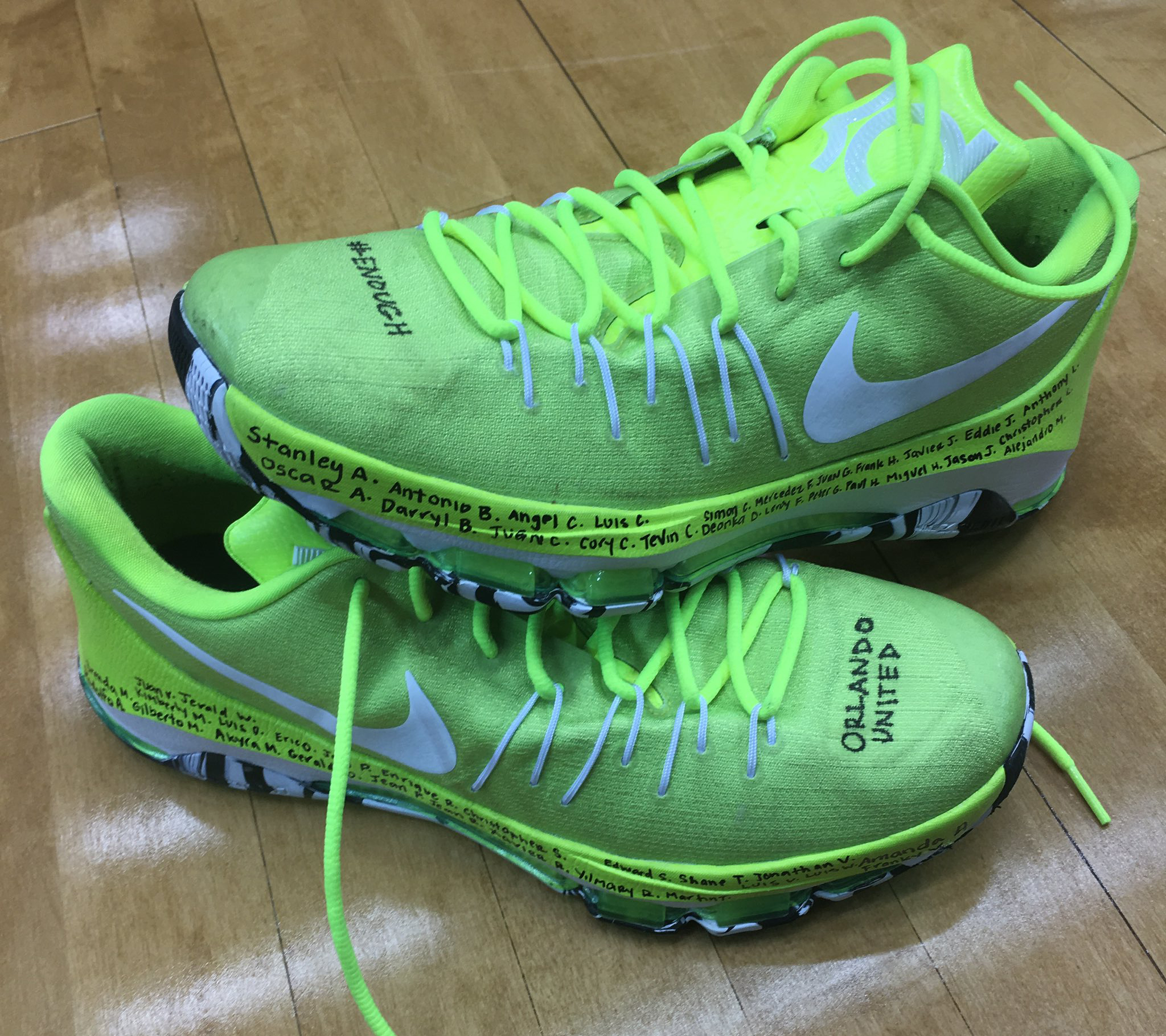 Breanna Stewart Sneakers Orlando Shooting Victims Sole Collector