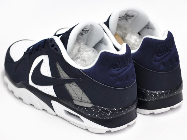 Nike Air Trainer Classic - White/Midnight Navy-Metallic Silver | Sole