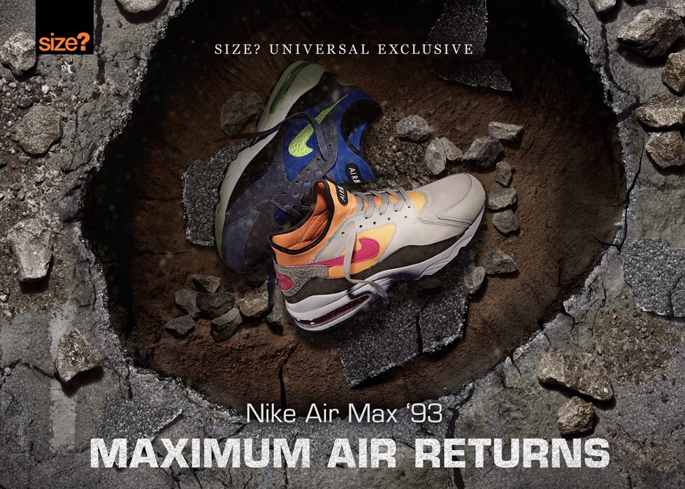 Nike Air Max 93 size universal exclusive