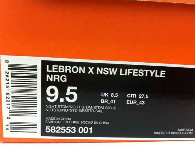 LeBron X NSW Lifestyle NRG Night Stadium Stadium Grey Sail 582553-001 (9)