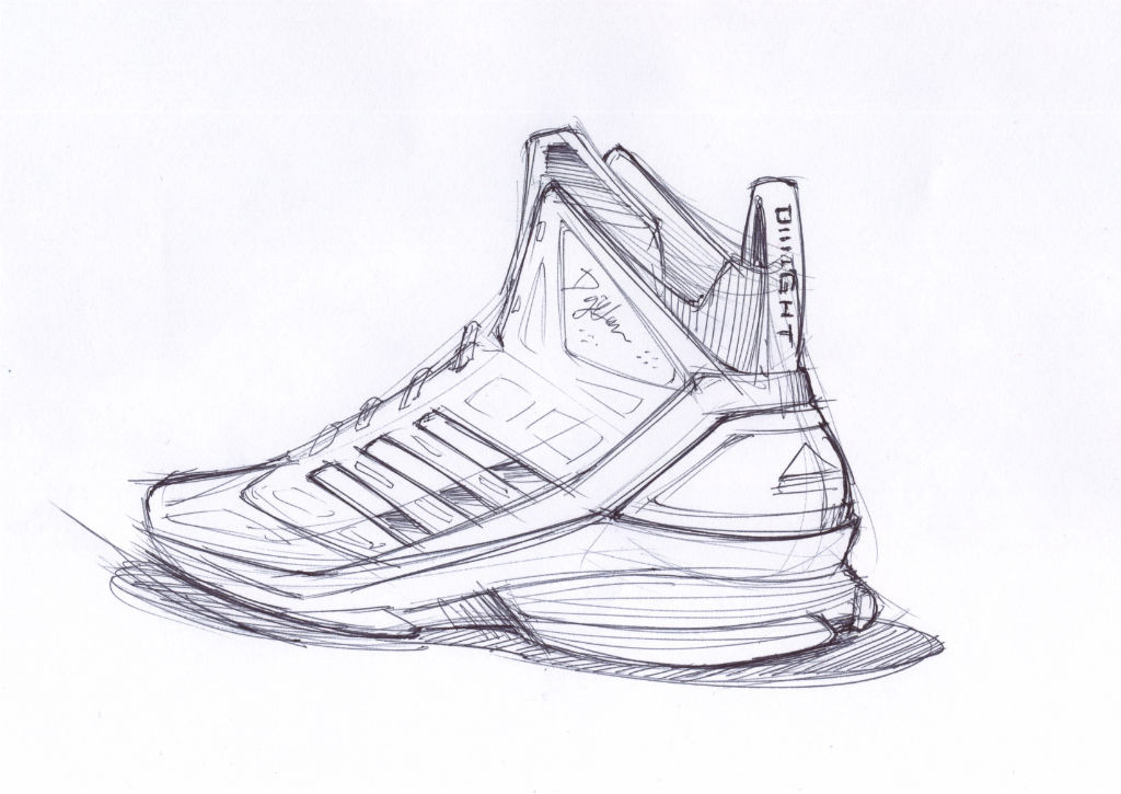 Sketch Work // adidas D Howard Light (2)
