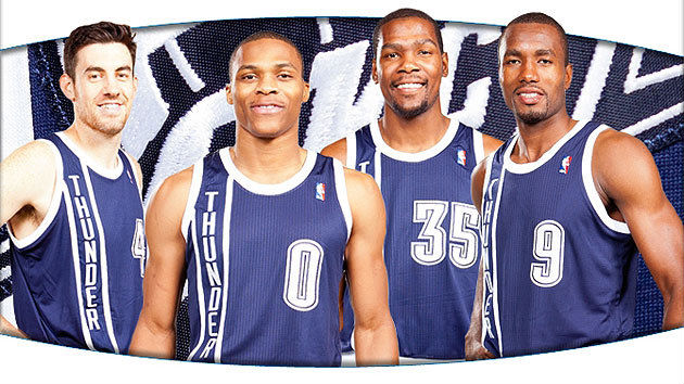 Oklahoma City Thunder Alternate Uniforms Team