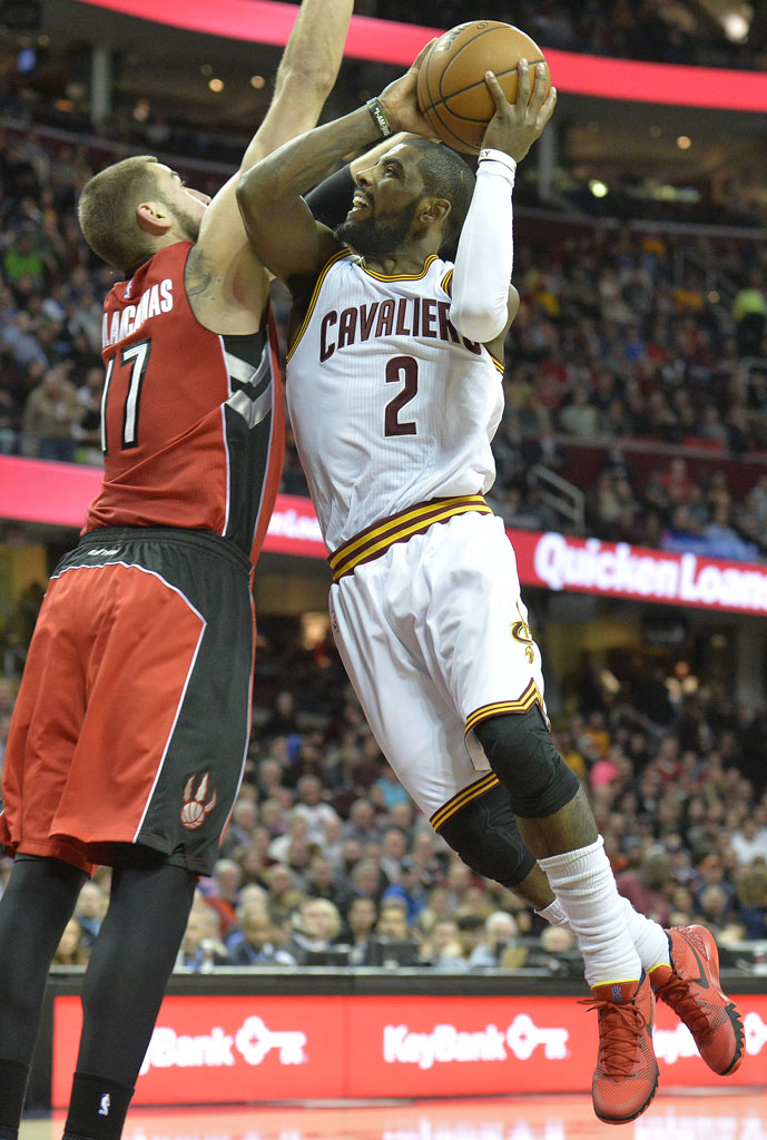 Kyrie Irving wearing 'Deceptive Red' Nike Kyrie 1 (2)