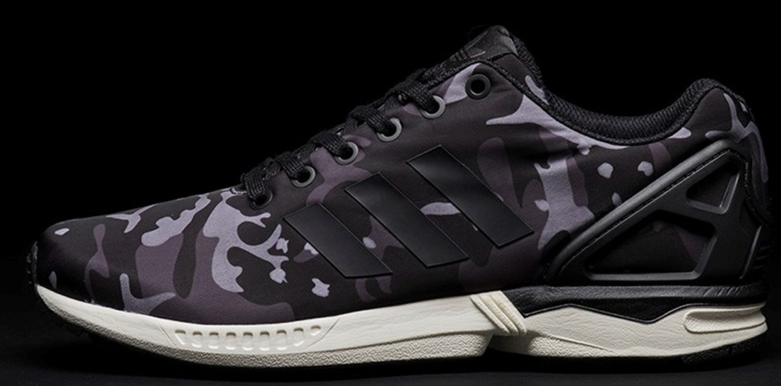 adidas zx flux grey and black