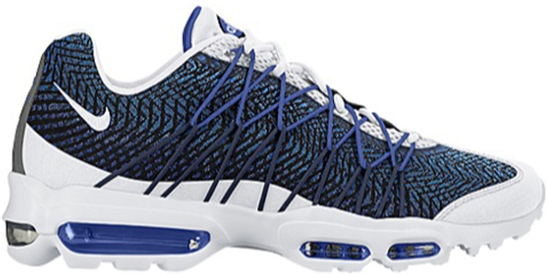 nike air max 95 midnight navy white