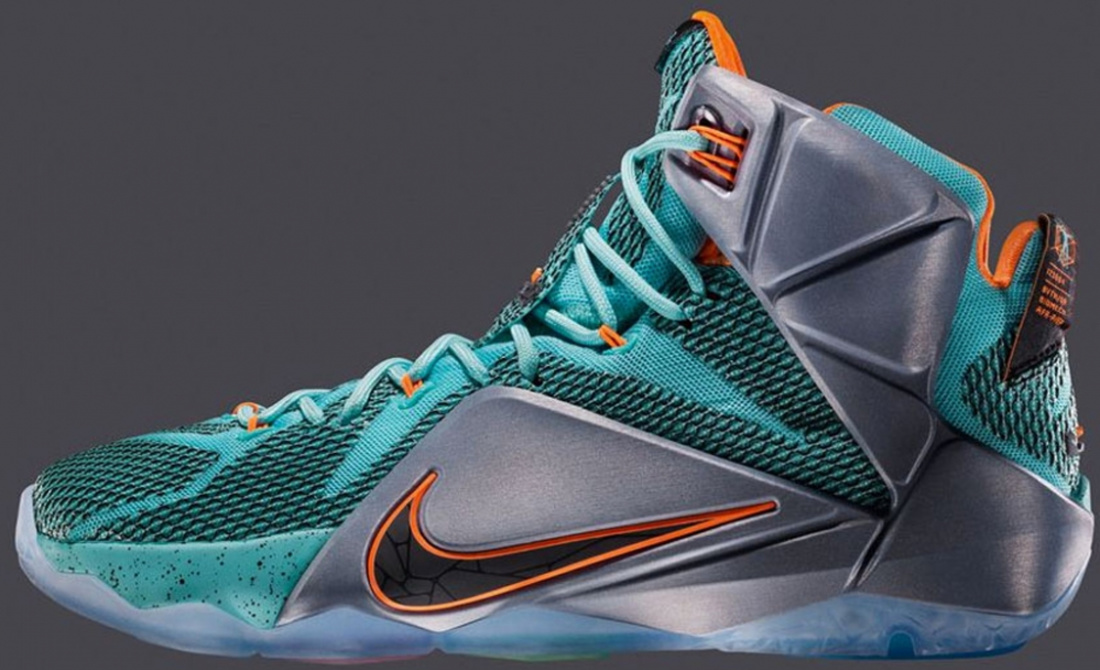 lebron 2 grey blue