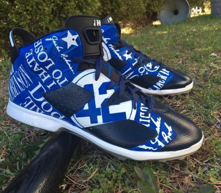 custom air jordan baseball cleats