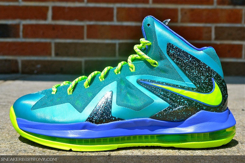 Nike LeBron X PS Elite Sport Turquoise Volt Violet Force 579827-300 (1)