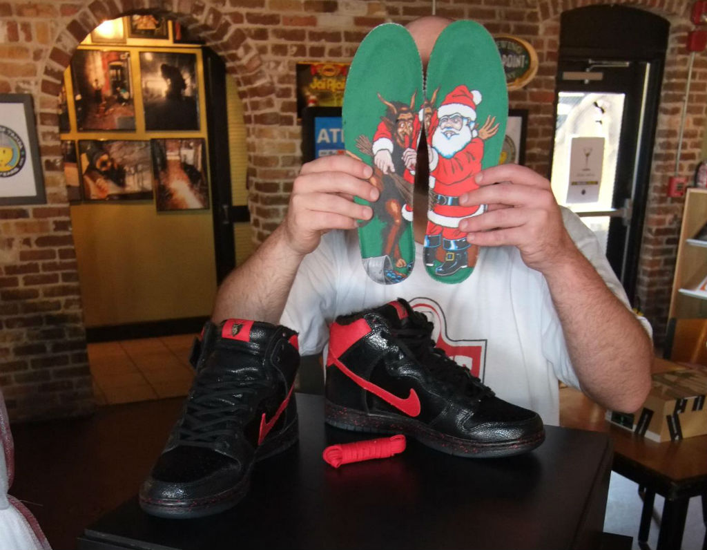 Sean Cliver x Nike SB Dunk High "Krampus" | Sole Collector