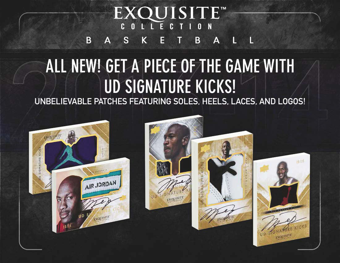 New Upper Card Set Features Michael Jordan Autographed Shoe Series (1)