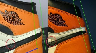 fake jordan air backboard shattered 1s tell check