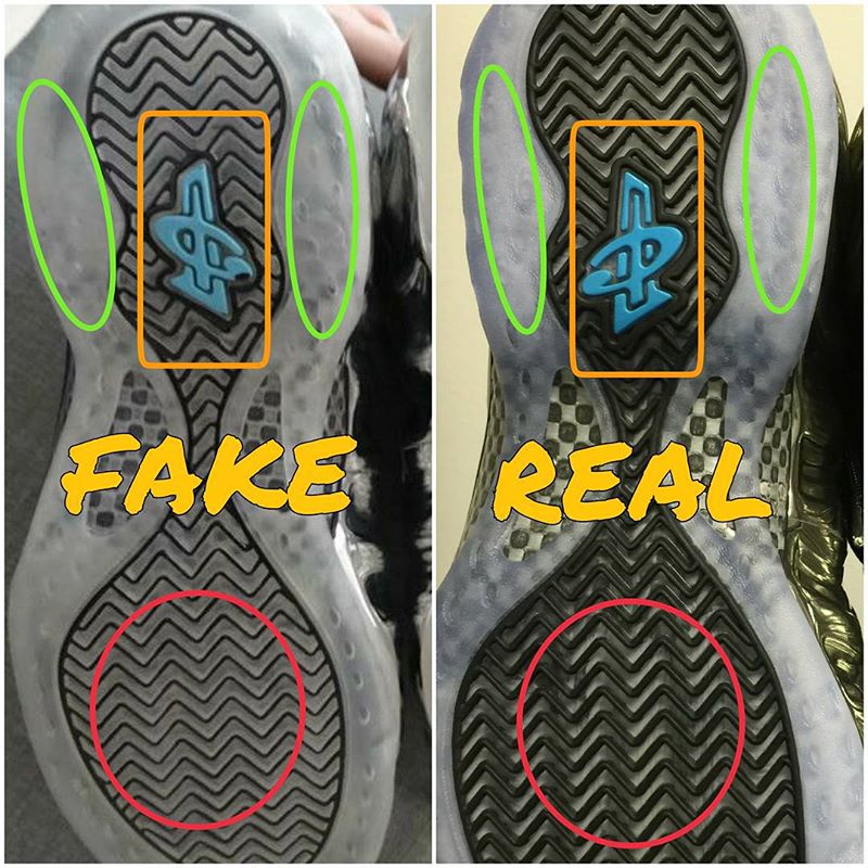 How To Tell If Your \u0026#39;Chrome\u0026#39; Nike Foamposites Are Real or Fake ...