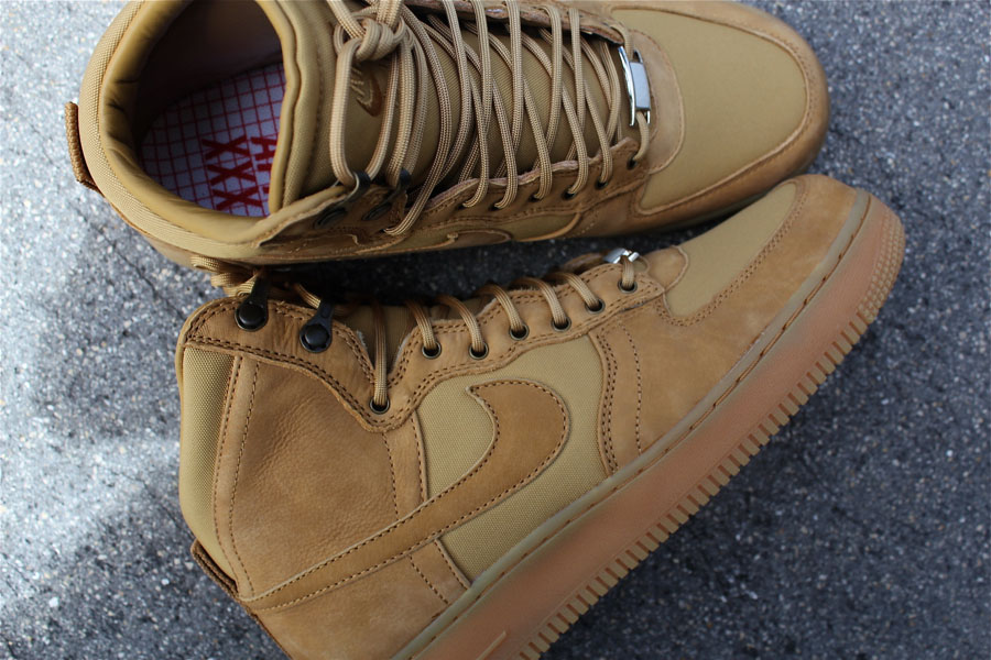 Nike Air Force 1 High DCN Military Boot Golden Harvest 525316-700 (2)