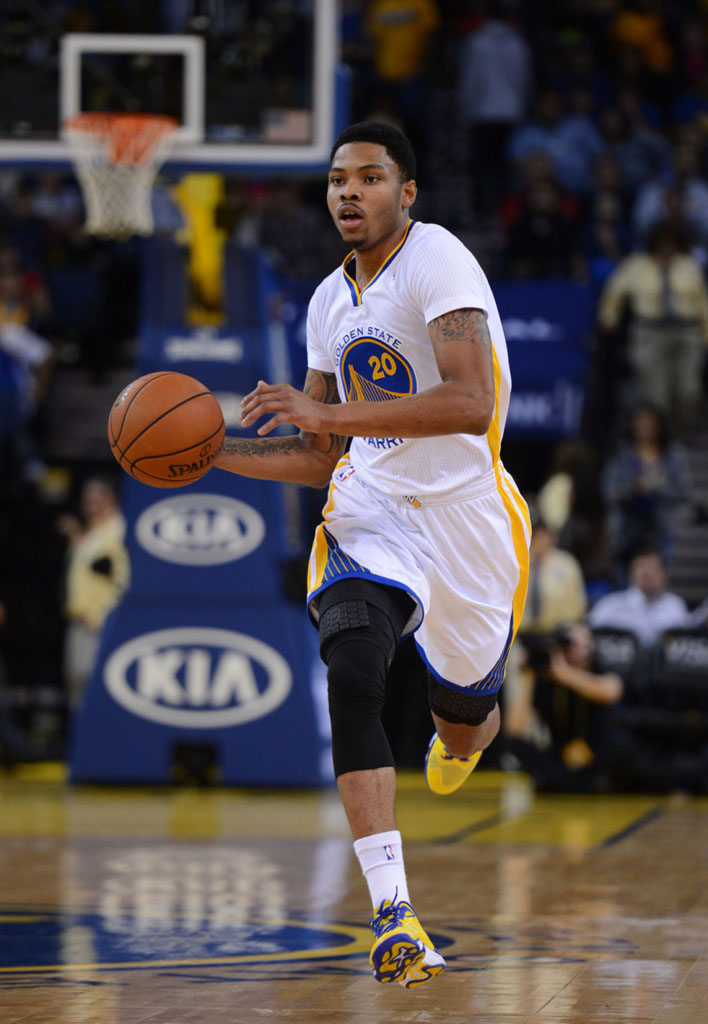 Kent Bazemore's Under Armour Anatomix Spawn Low PE Options - Yellow