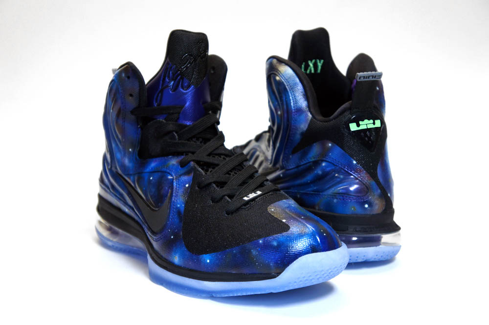 Nike LeBron 9 Foamposite Galaxy by C2 Customs (8)