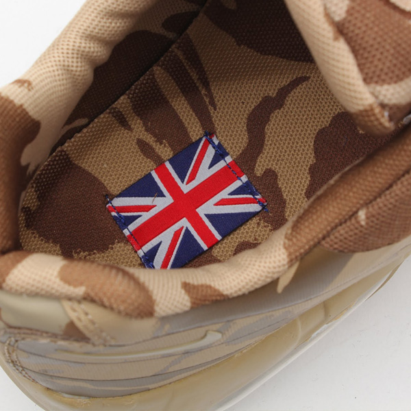Nike Air Max 95 SP Country Camo United Kingdom sockliner Union Jack flag