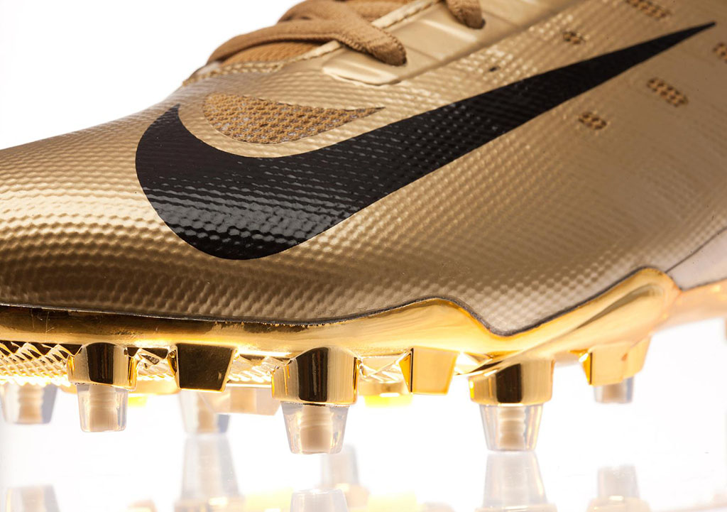 Nike Elite11 Vapor Talon Elite Cleats - Gold (4)