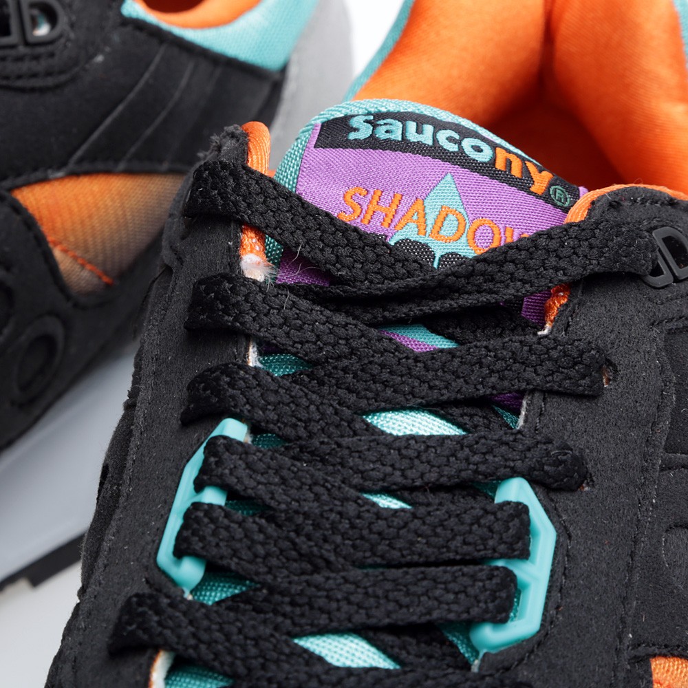 West NYC x Saucony Shadow 5000 Tequila Sunrise tongue tag
