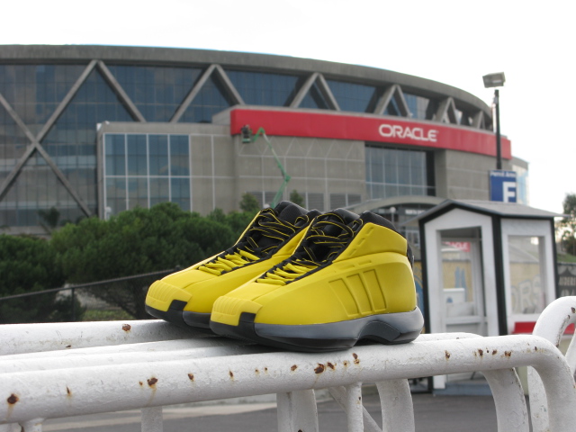 adidas Crazy 1 Sunshine at Oracle Arena