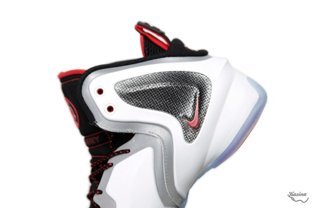 Nike Lil' Penny Posite White/Reflective Silver-Black-Chilling Red 630999-100 (4)