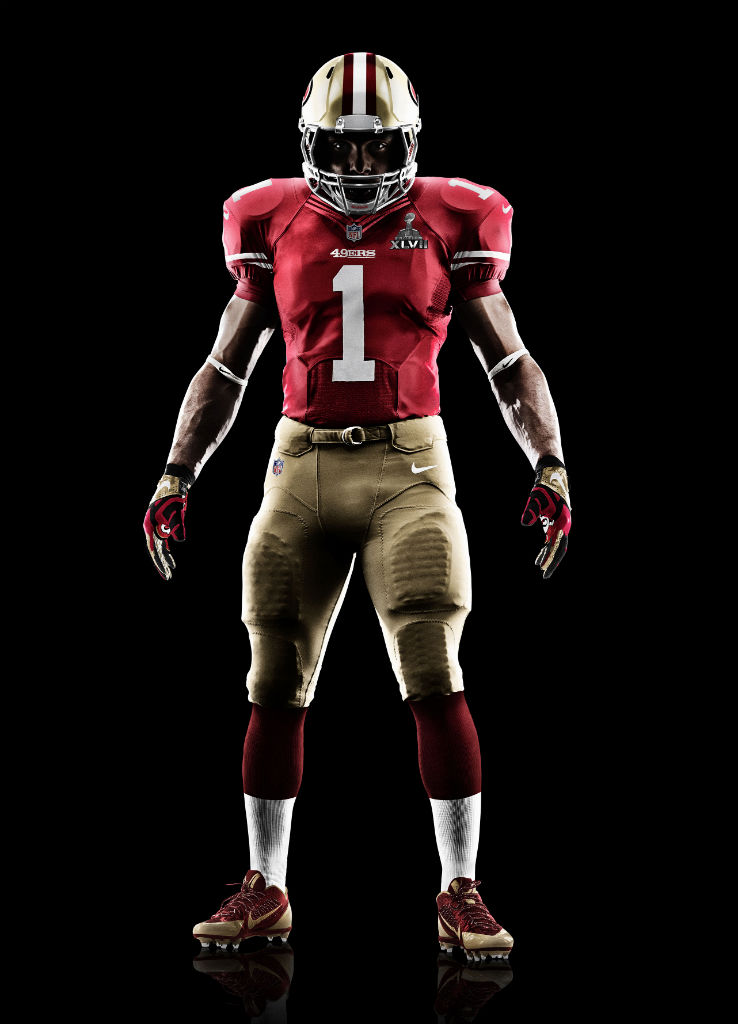Nike Elite 51 Super Bowl XLVII Uniforms for San Francisco 49ers (1)