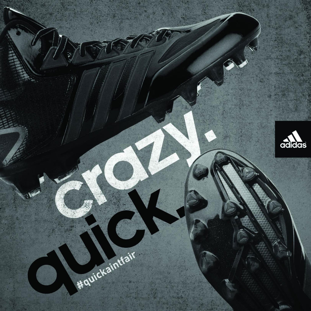 adidas Crazyquick Cleats Blackout