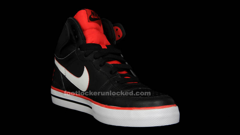 Nike Big Nike AC Foot Locker Exclusives Black White Red (3)