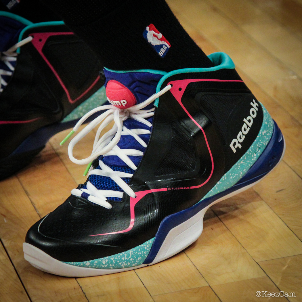 Sole Watch: Up Close At MSG for Knicks vs Nets - Jason Terry wearing Reebok Pumpspective Omni