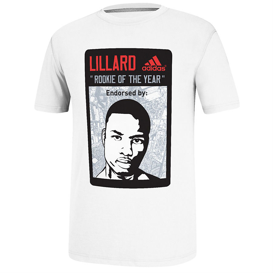 adidas Damian Lillard Rookie of the Year T-Shirt