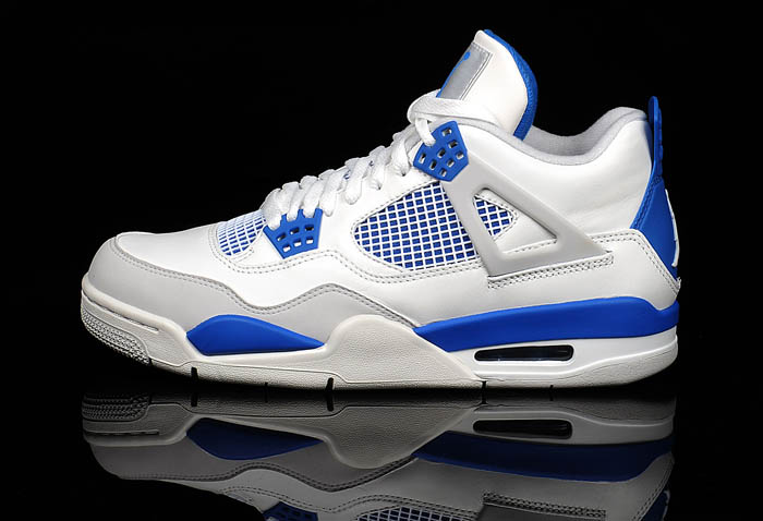 Air Jordan IV 4 Retro Military Blue 308497-105 (1)